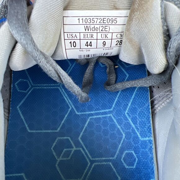 Brooks Glycerin GTS 19 Men's Size 10 2E Wide Gray Running Shoes 1103572E095 - Picture 8 of 8